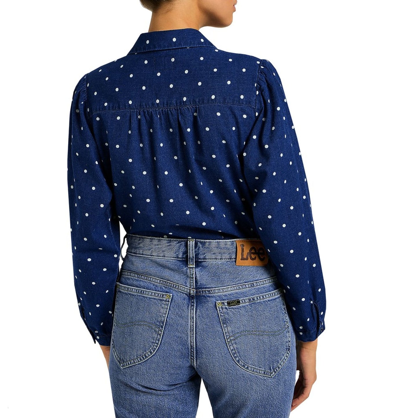 Lee Shirts Woman Shirt Fastening buttons Sleeves:long Material:cotton 100%